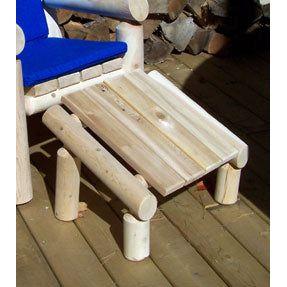 Dundalk Leisurecraft Log Chair Footrest