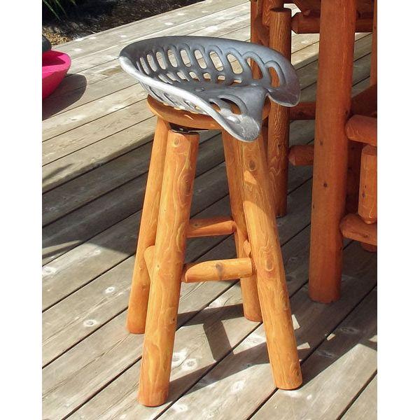 Dundalk Leisurecraft 30" Tractor Seat Swivel Bar Stool