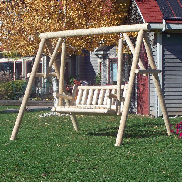 Dundalk Leisurecraft A Frame Log Swing