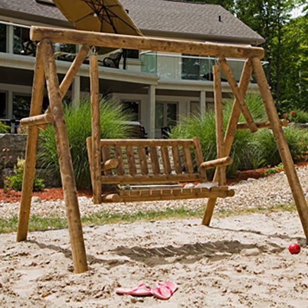 Dundalk Leisurecraft A Frame Log Swing