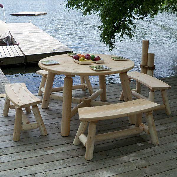 Dundalk Leisurecraft Curved Dining Bench