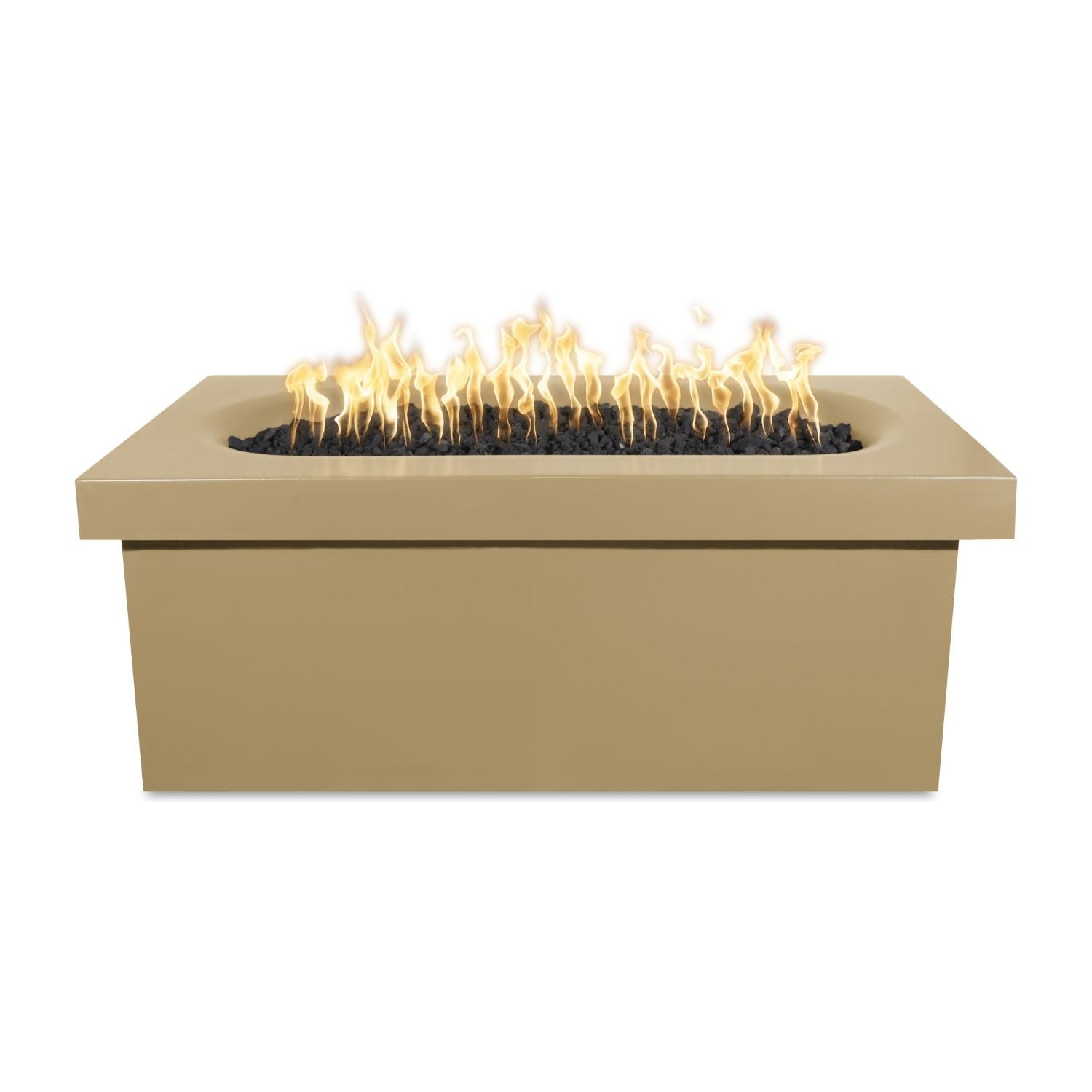 The Outdoor Plus Ramona 60" Rectangular GFRC Concrete Fire Table