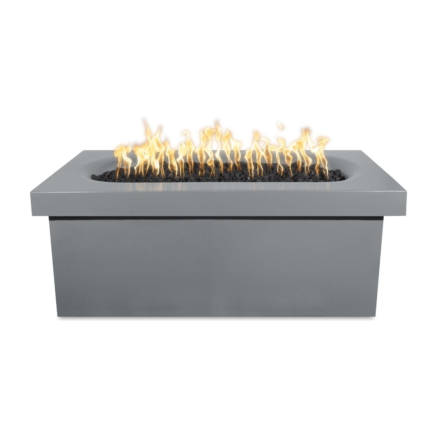 The Outdoor Plus Ramona 60" Rectangular GFRC Concrete Fire Table