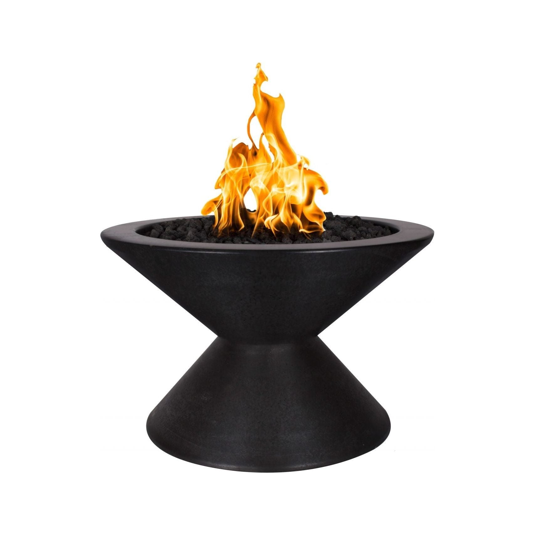 The Outdoor Plus Lucia GFRC Concrete Fire Pillar