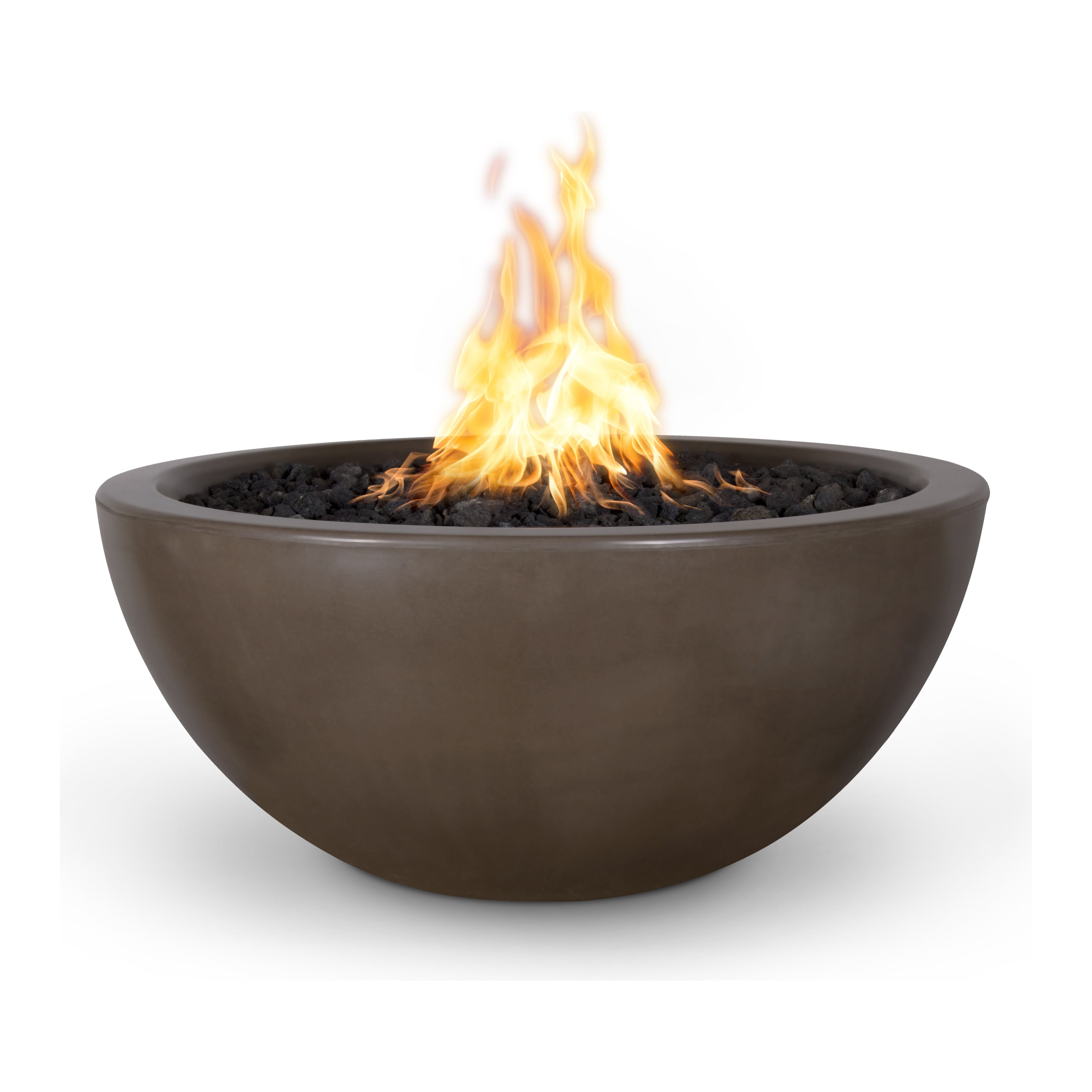The Outdoor Plus Luna GFRC Concrete Fire Pit