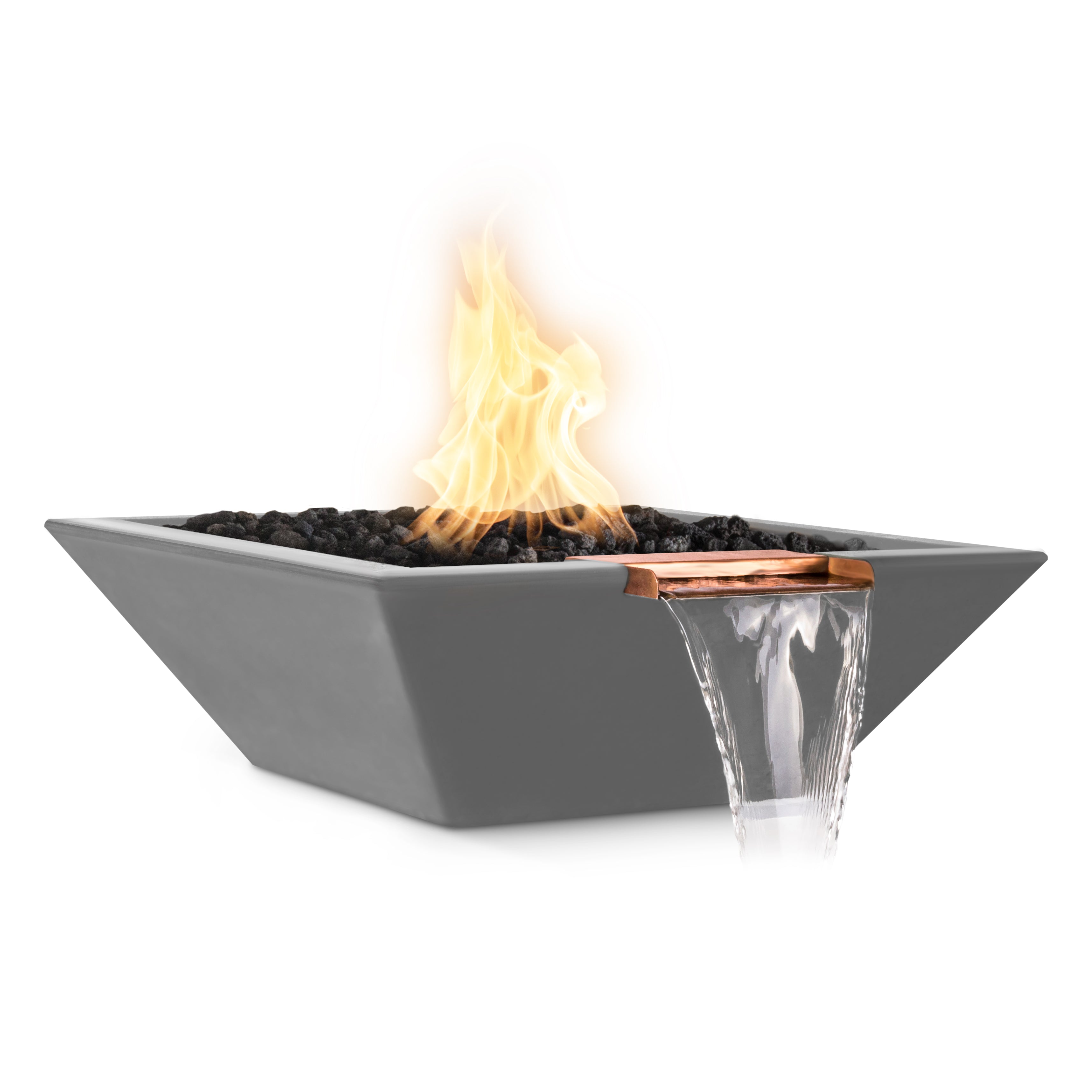 The Outdoor Plus Maya GFRC Concrete Fire & Water Bowl