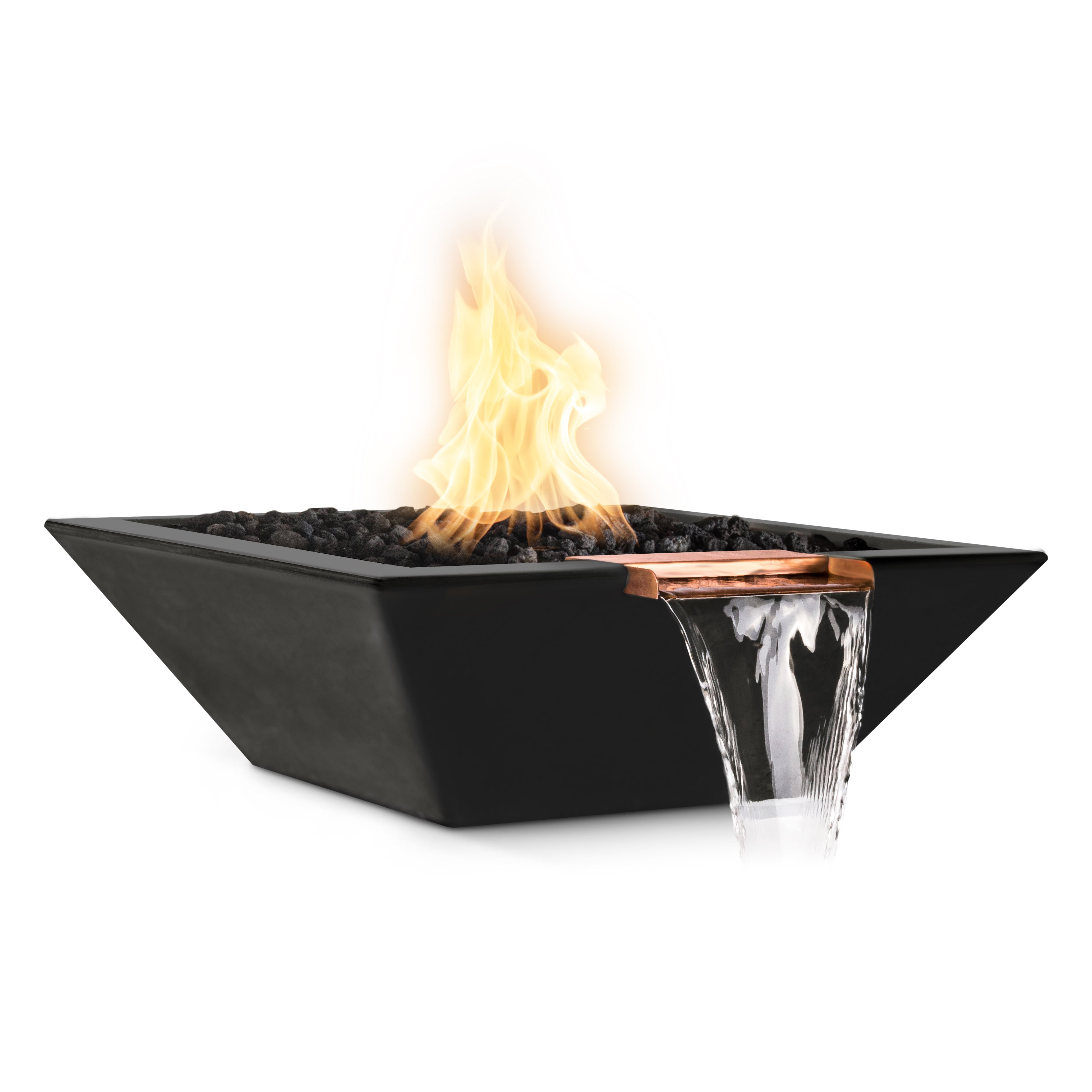 The Outdoor Plus Maya GFRC Concrete Fire & Water Bowl