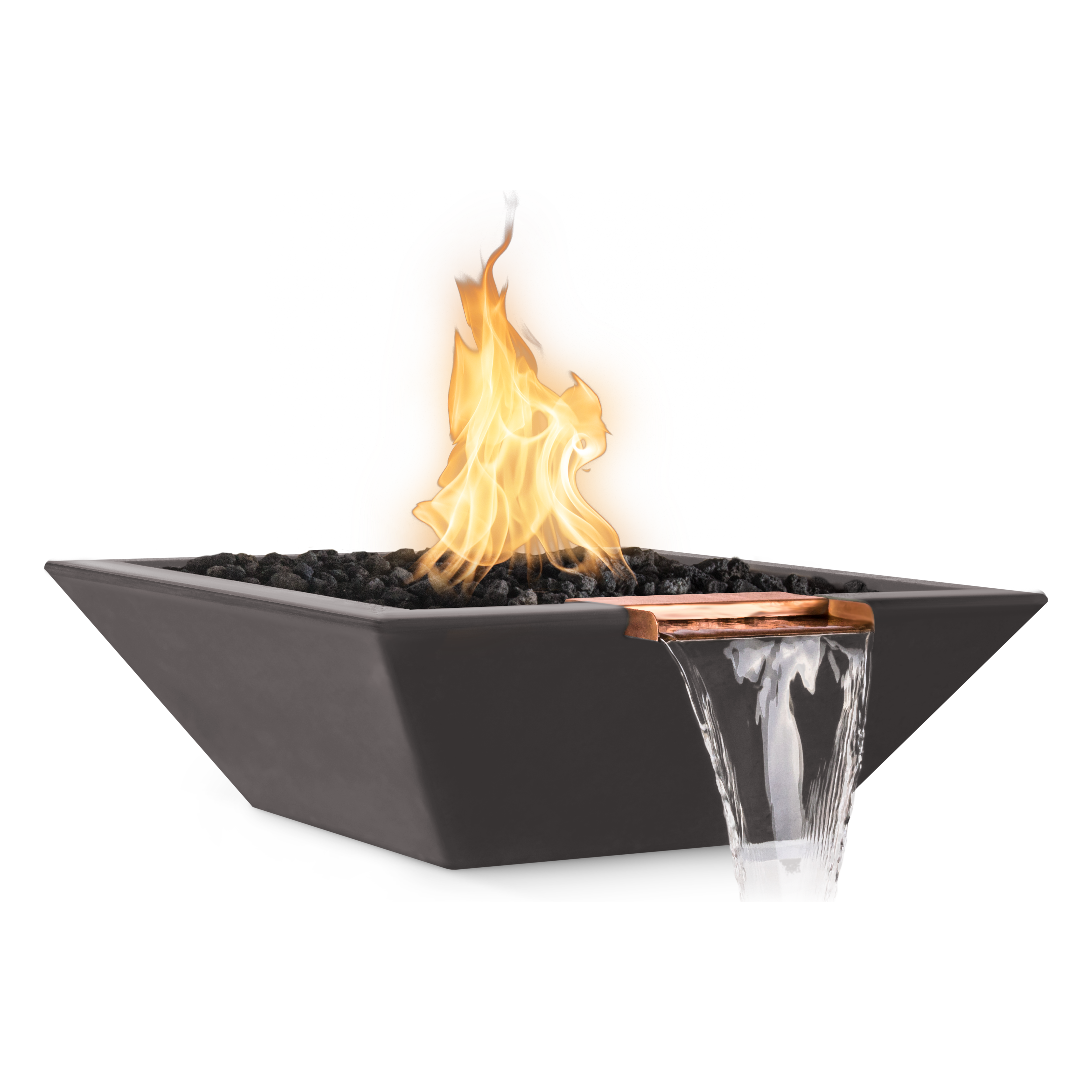 The Outdoor Plus Maya GFRC Concrete Fire & Water Bowl