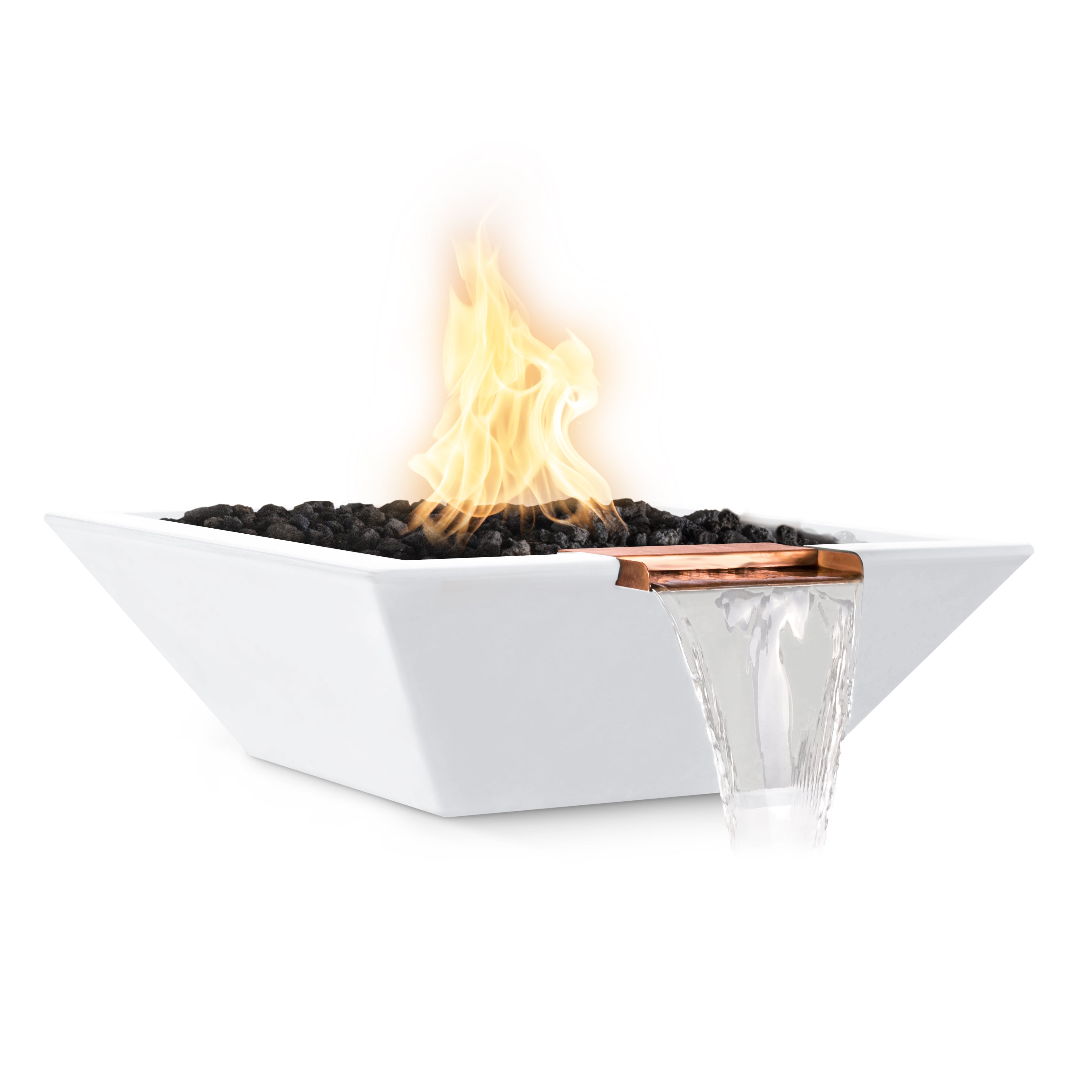 The Outdoor Plus Maya GFRC Concrete Fire & Water Bowl