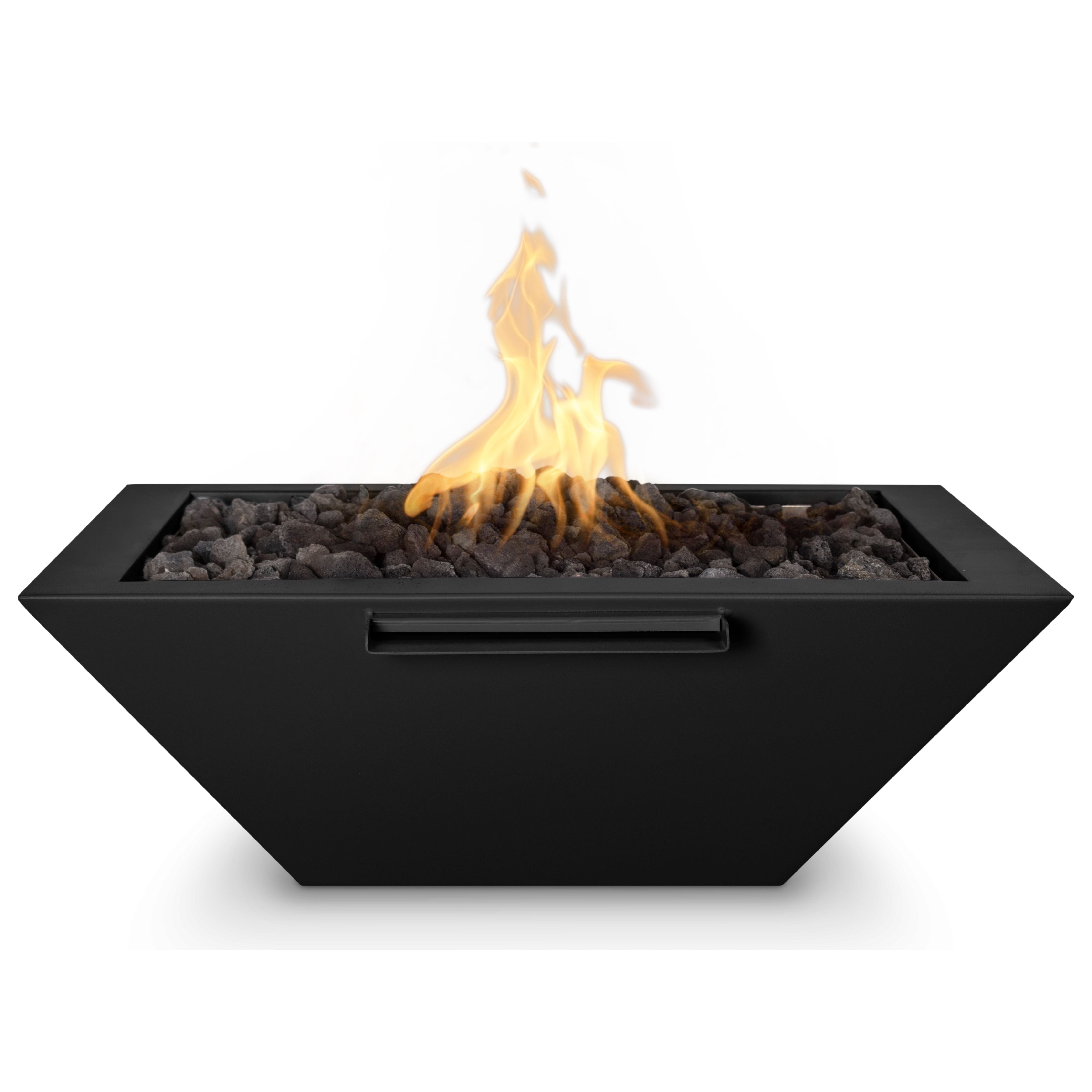 The Outdoor Plus Maya Powder Coated Metal Fire & Water Bowl