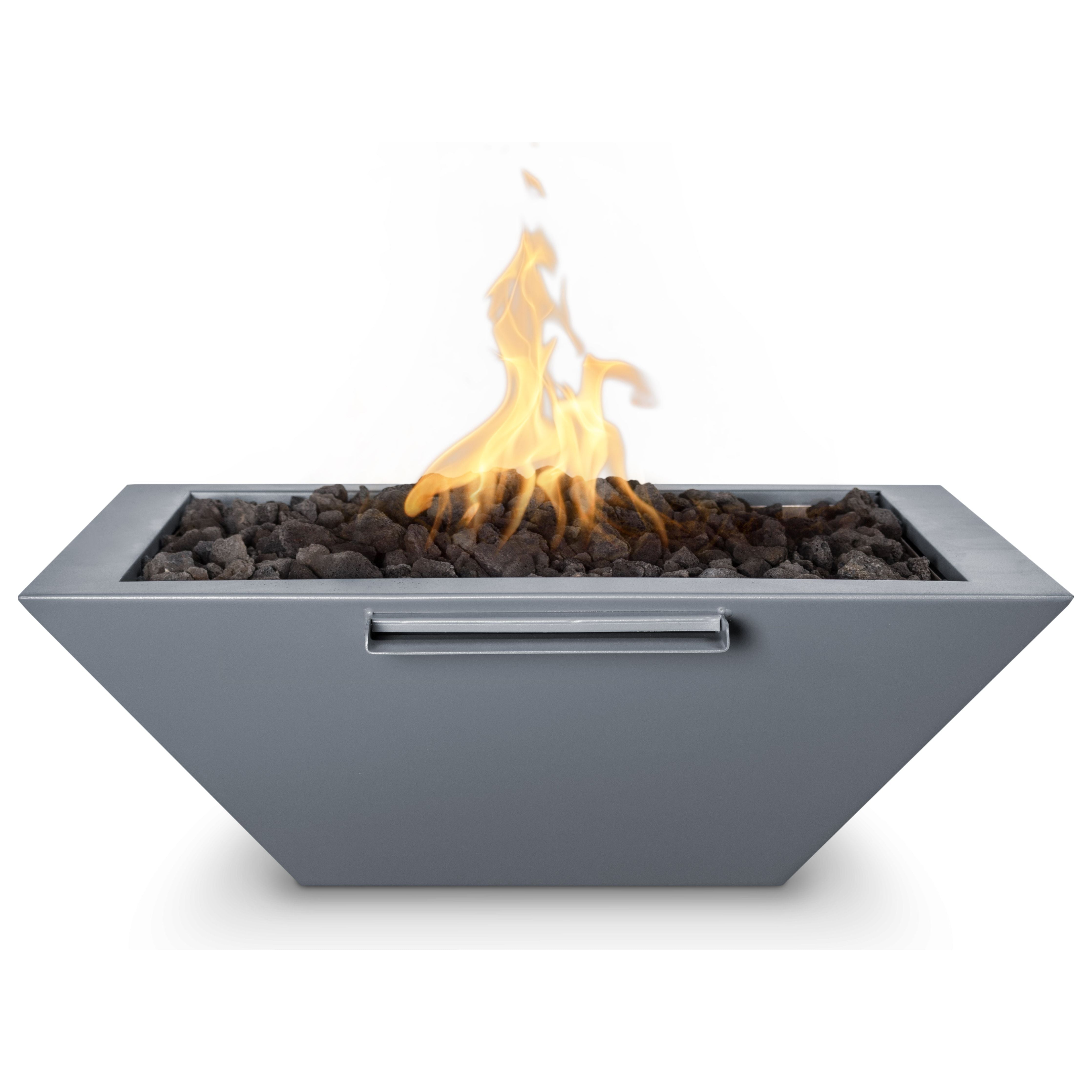 The Outdoor Plus Maya Powder Coated Metal Fire & Water Bowl