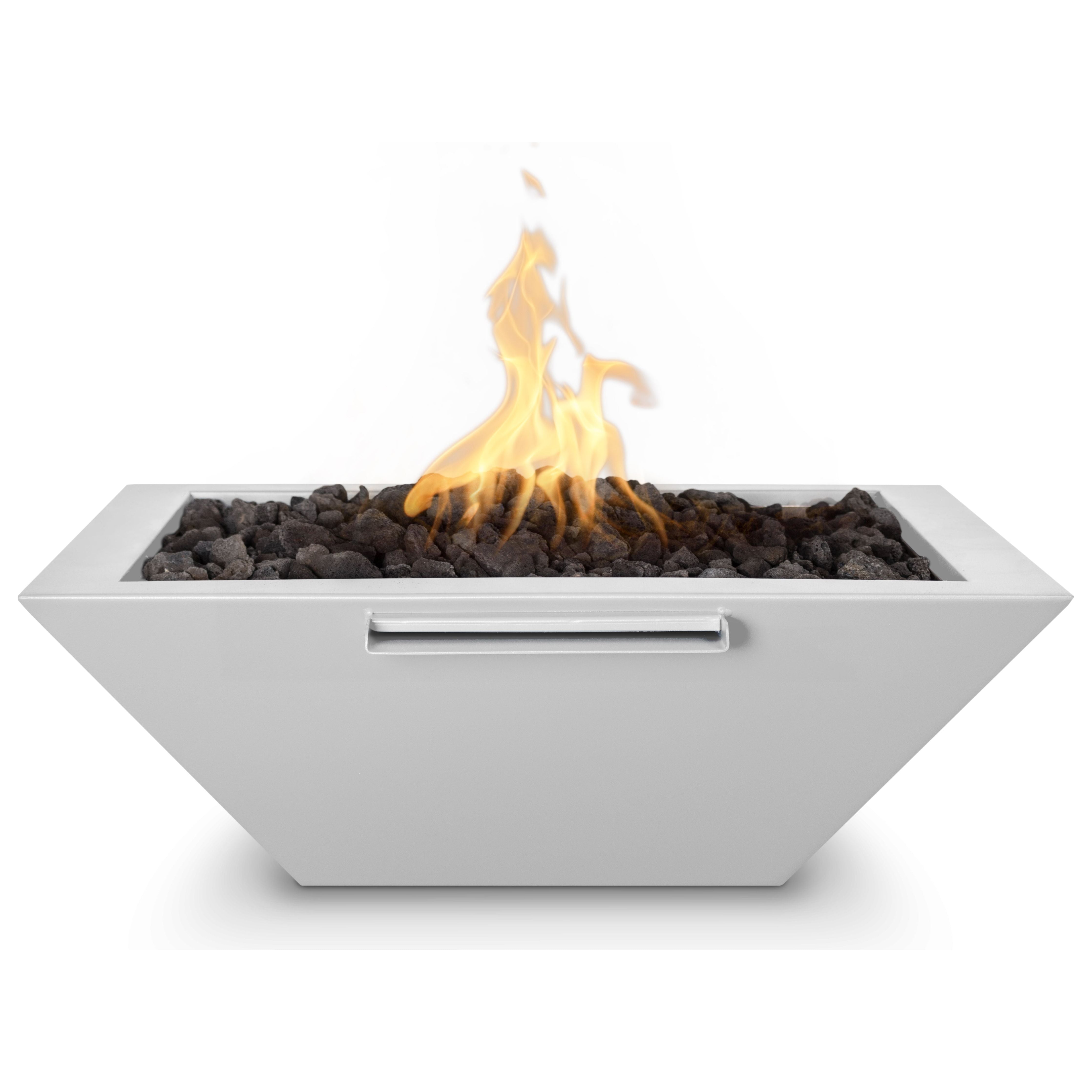 The Outdoor Plus Maya Powder Coated Metal Fire & Water Bowl