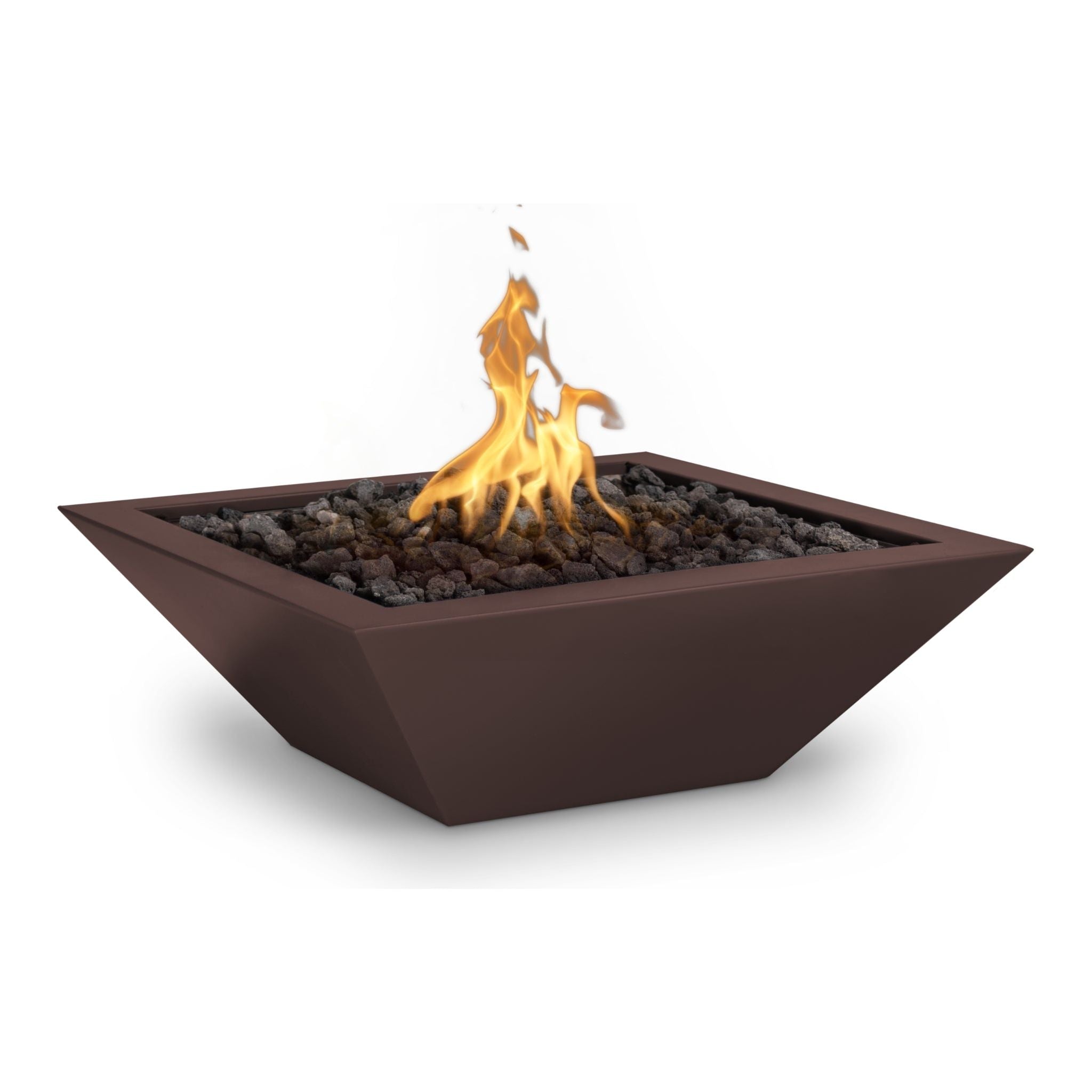 The Outdoor Plus Maya Metal Powder Coat Fire Bowl