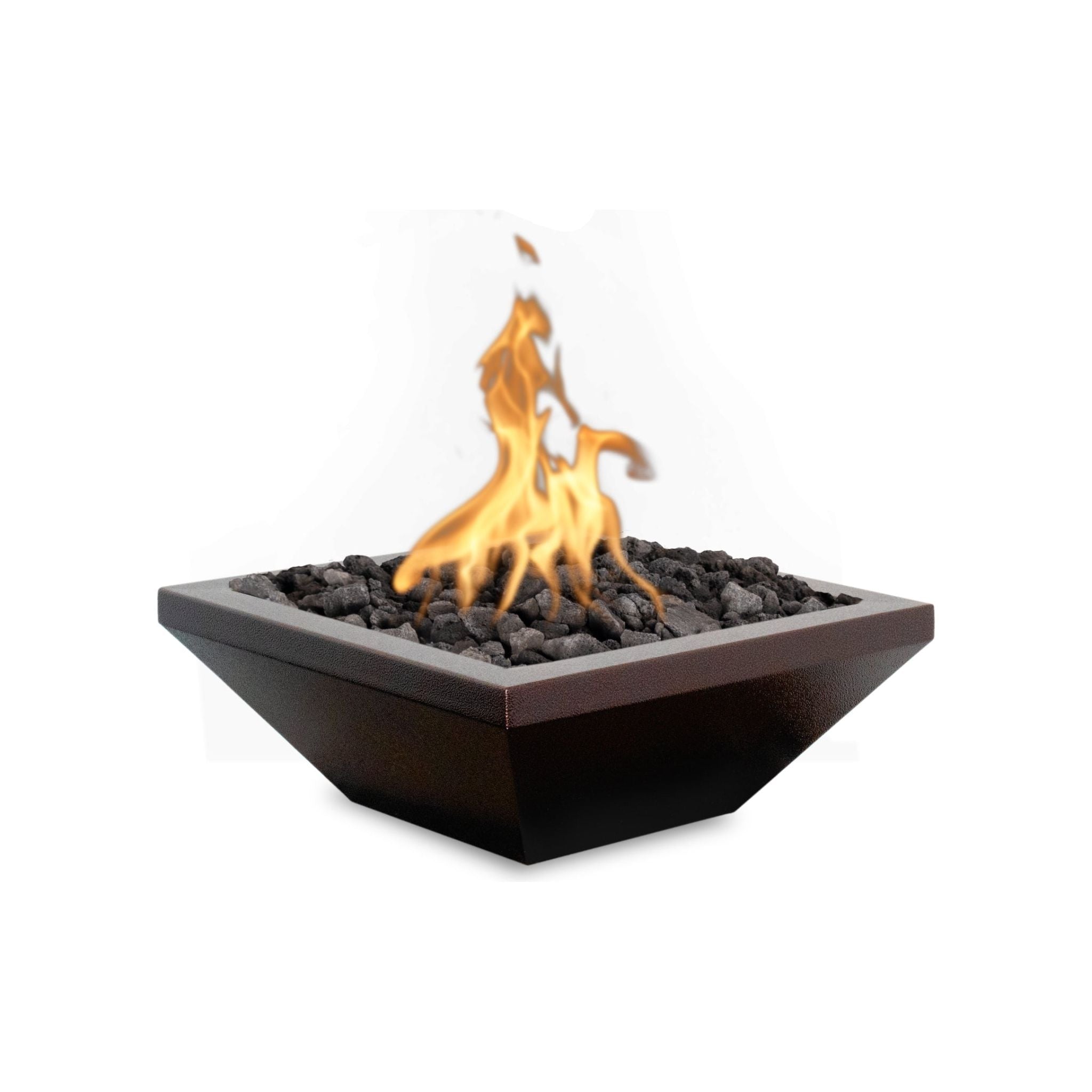 The Outdoor Plus Maya Metal Powder Coat Fire Bowl
