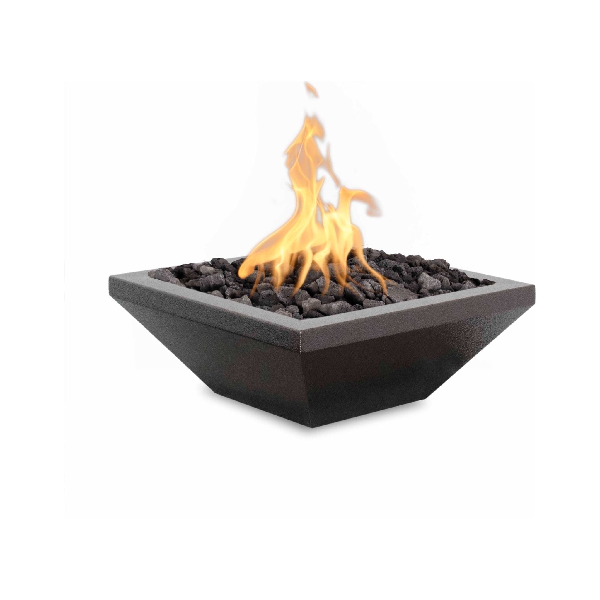 The Outdoor Plus Maya Metal Powder Coat Fire Bowl