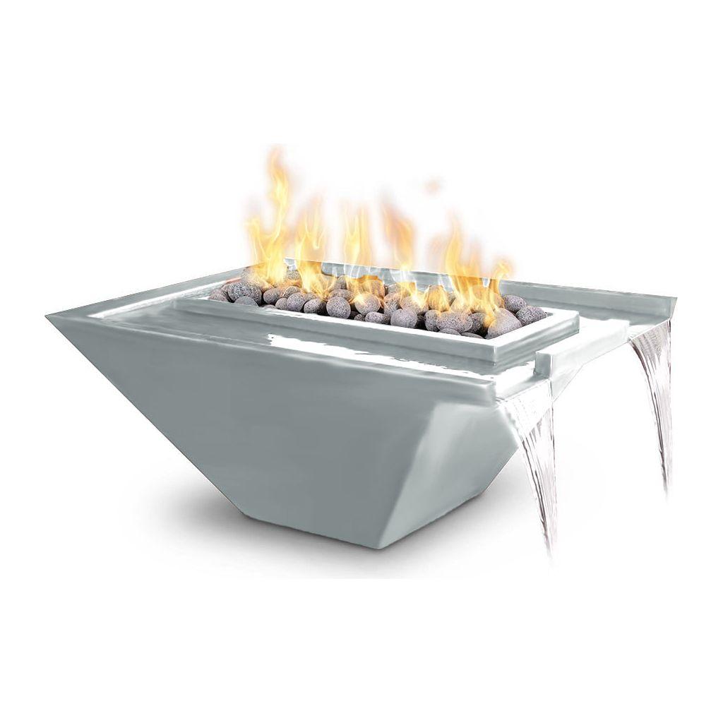 The Outdoor Plus Nile Powder Coated Metal Fire & Water Bowl