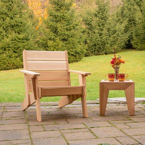 Dundalk Leisurecraft Pacific Modern Outdoor Chair