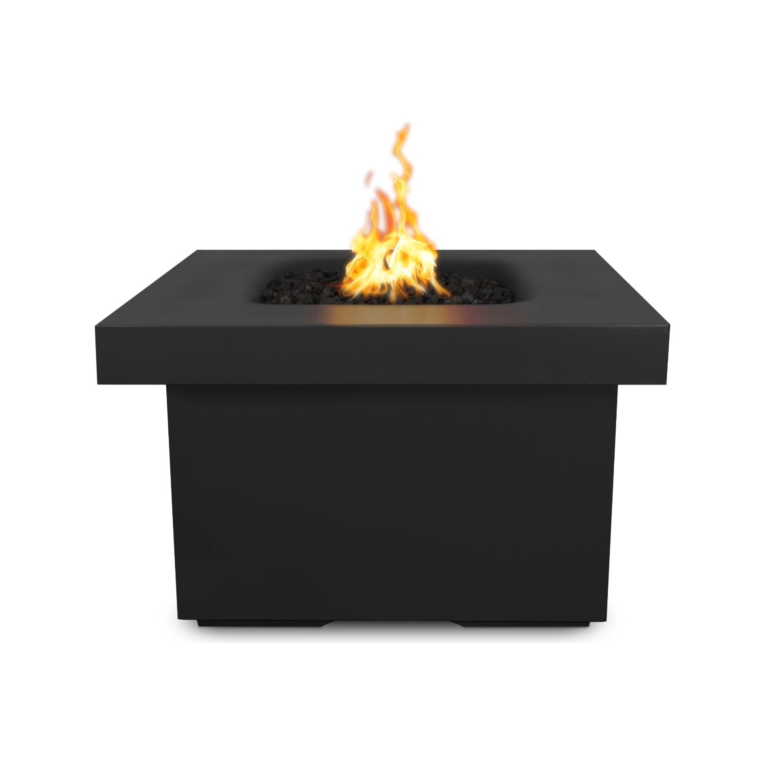 The Outdoor Plus Ramona 36" Square GFRC Concrete Fire Table