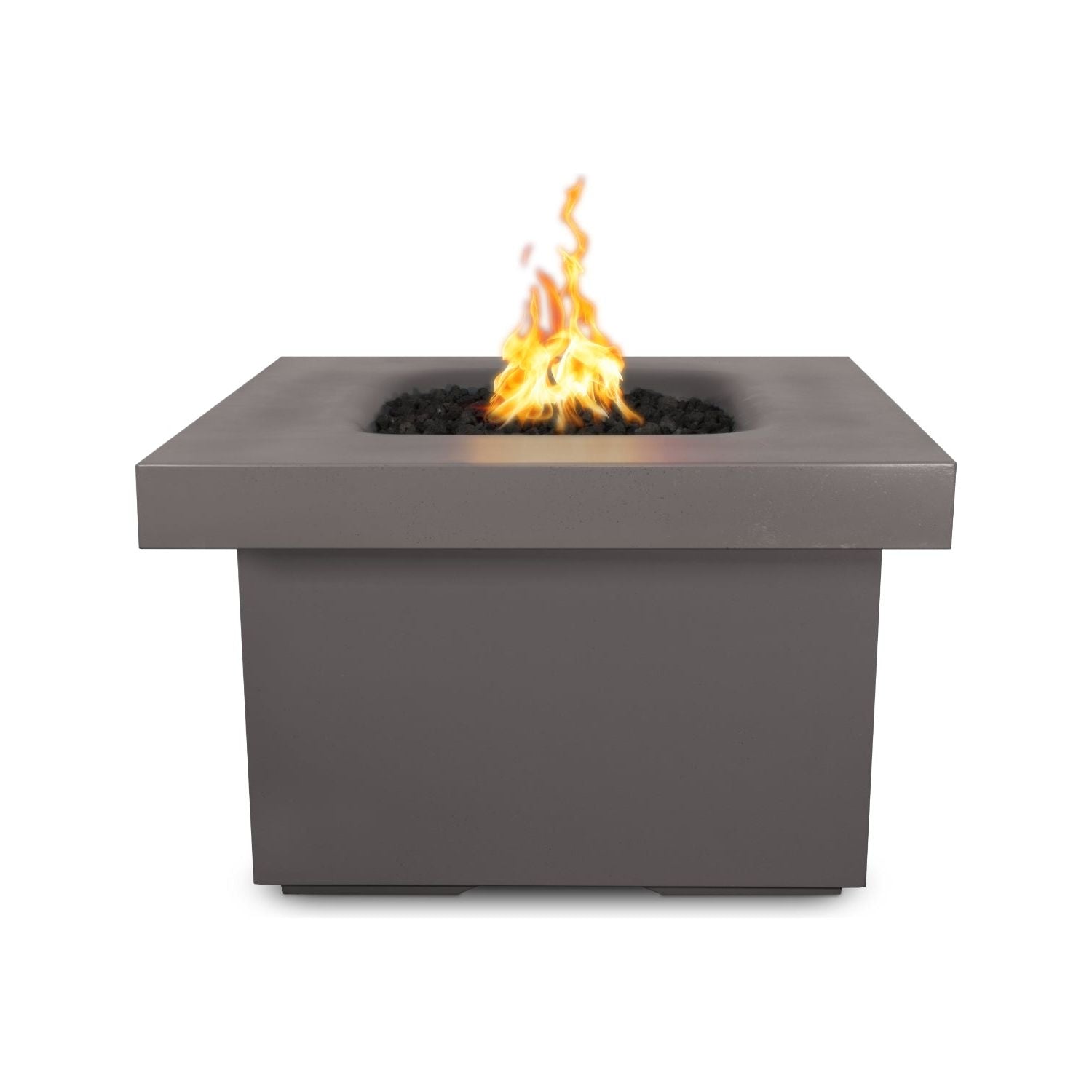 The Outdoor Plus Ramona 36" Square GFRC Concrete Fire Table