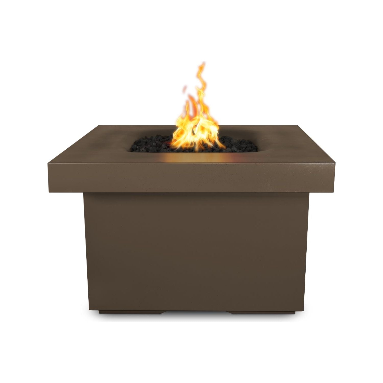 The Outdoor Plus Ramona 36" Square GFRC Concrete Fire Table