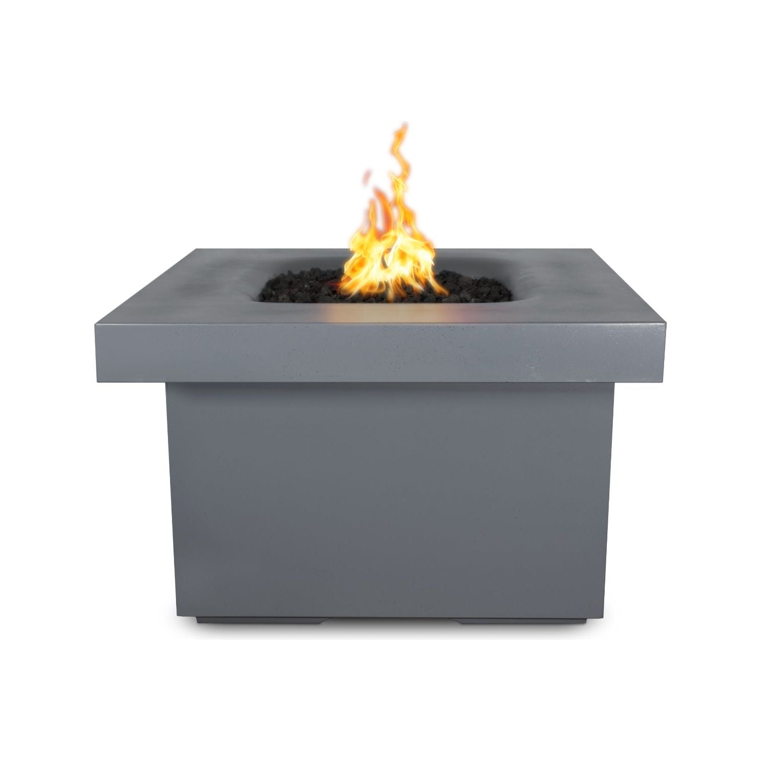 The Outdoor Plus Ramona 36" Square GFRC Concrete Fire Table