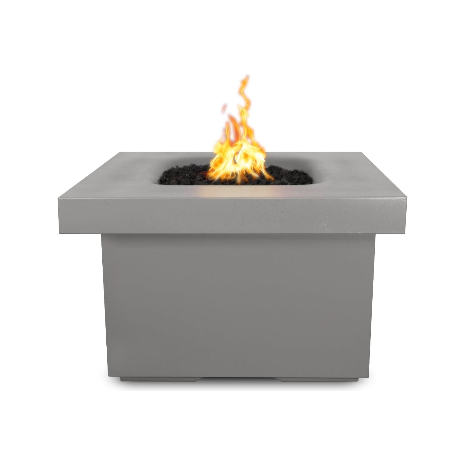 The Outdoor Plus Ramona 36" Square GFRC Concrete Fire Table