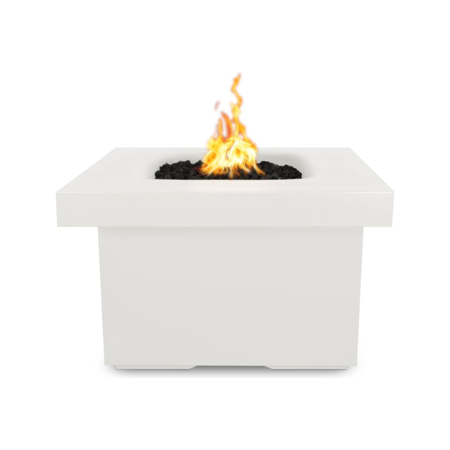 The Outdoor Plus Ramona 36" Square GFRC Concrete Fire Table