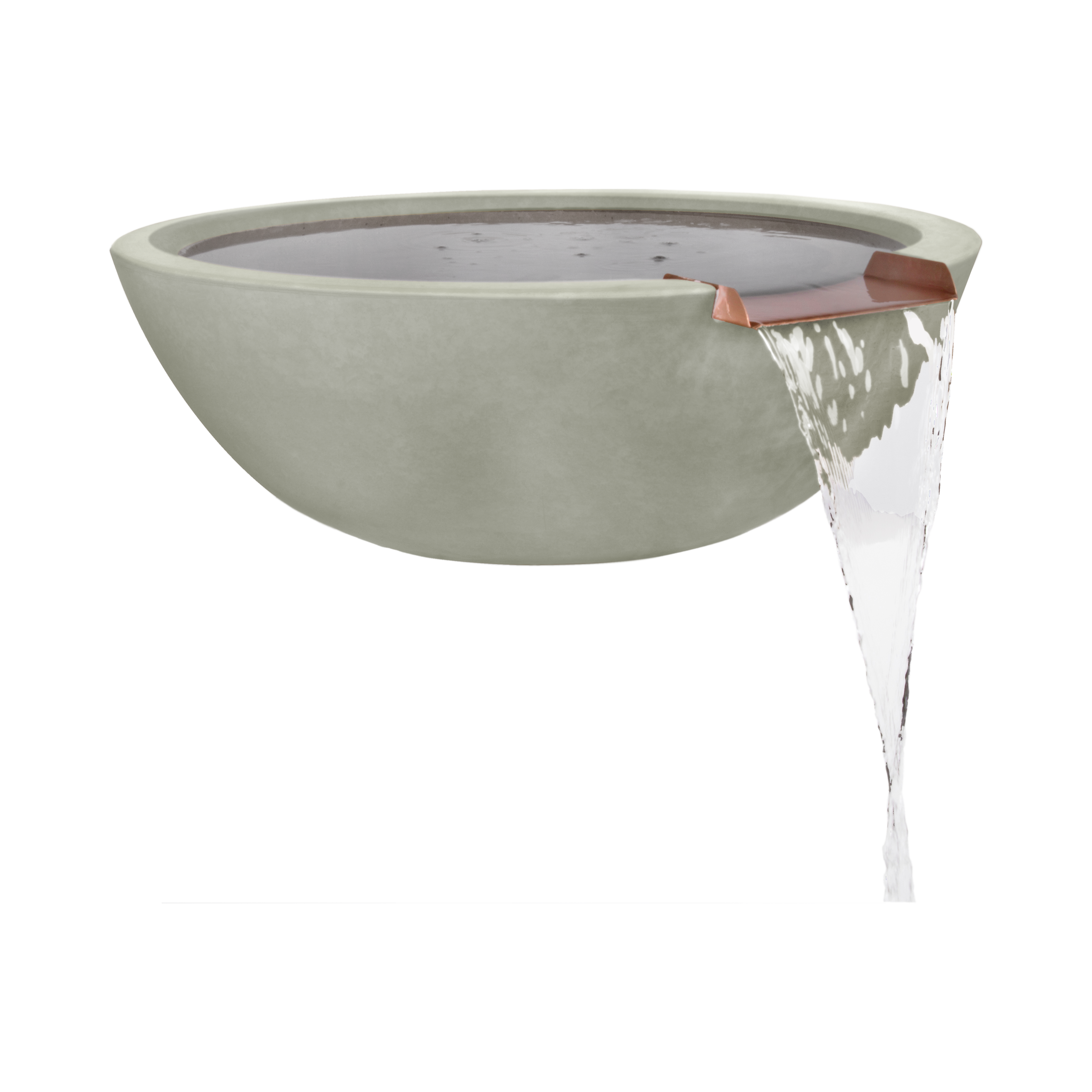The Outdoor Plus Sedona GFRC Concrete Water Bowl