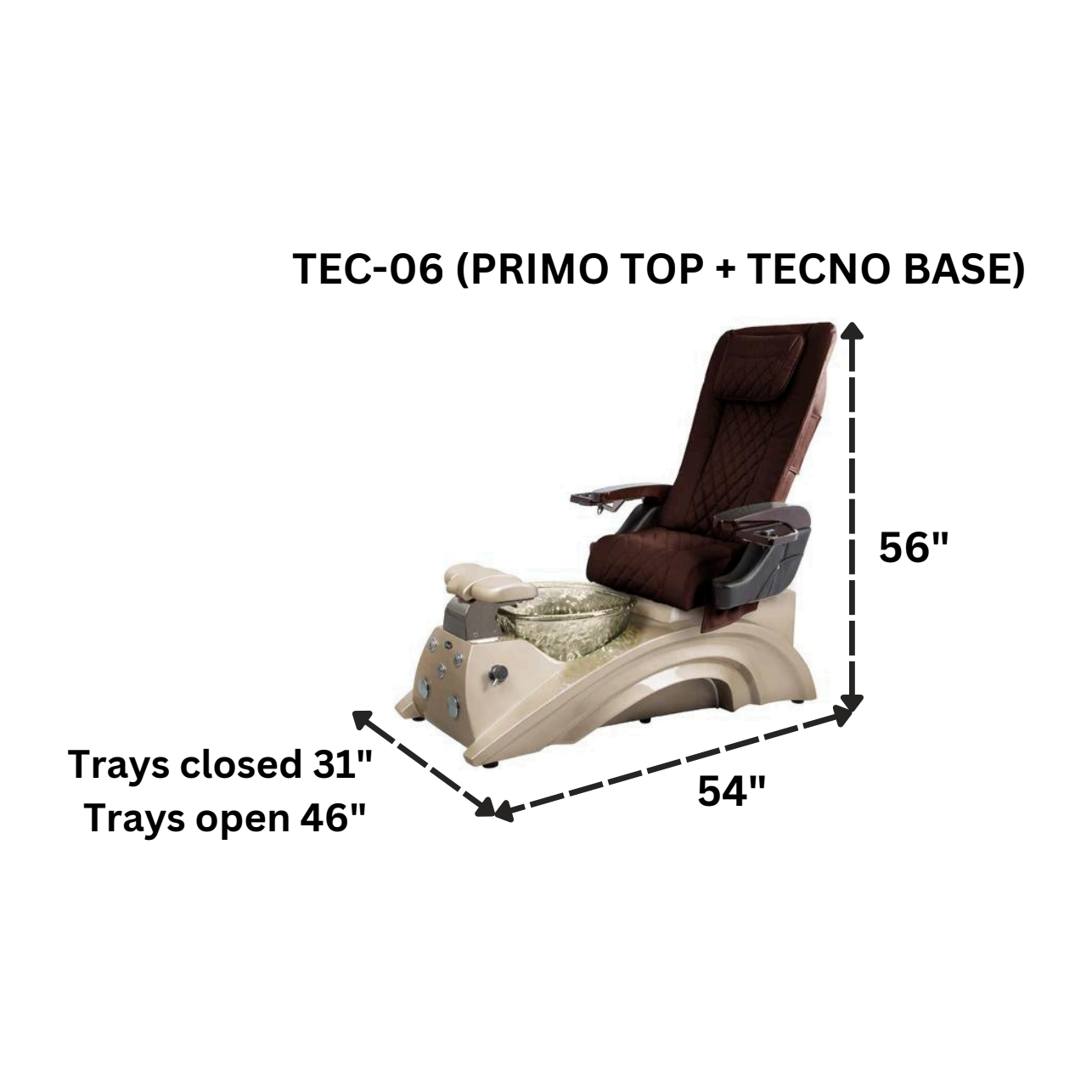 Osaki TEC-06 Pedicure Chair