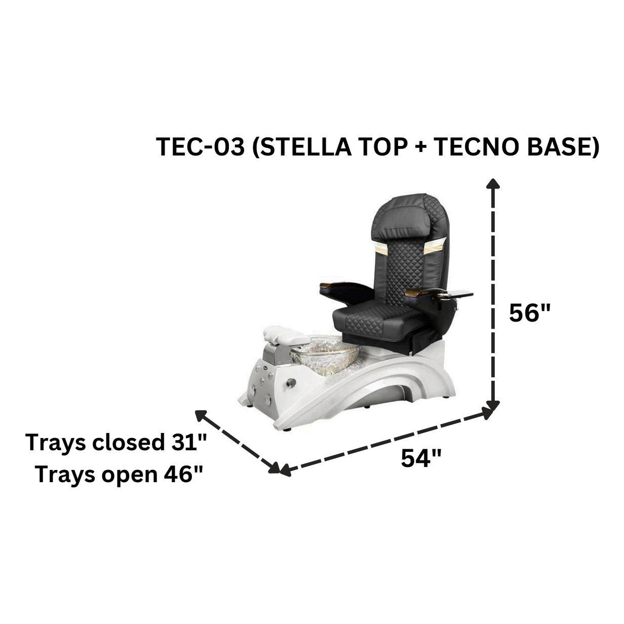 Osaki TEC-03 Pedicure Chair