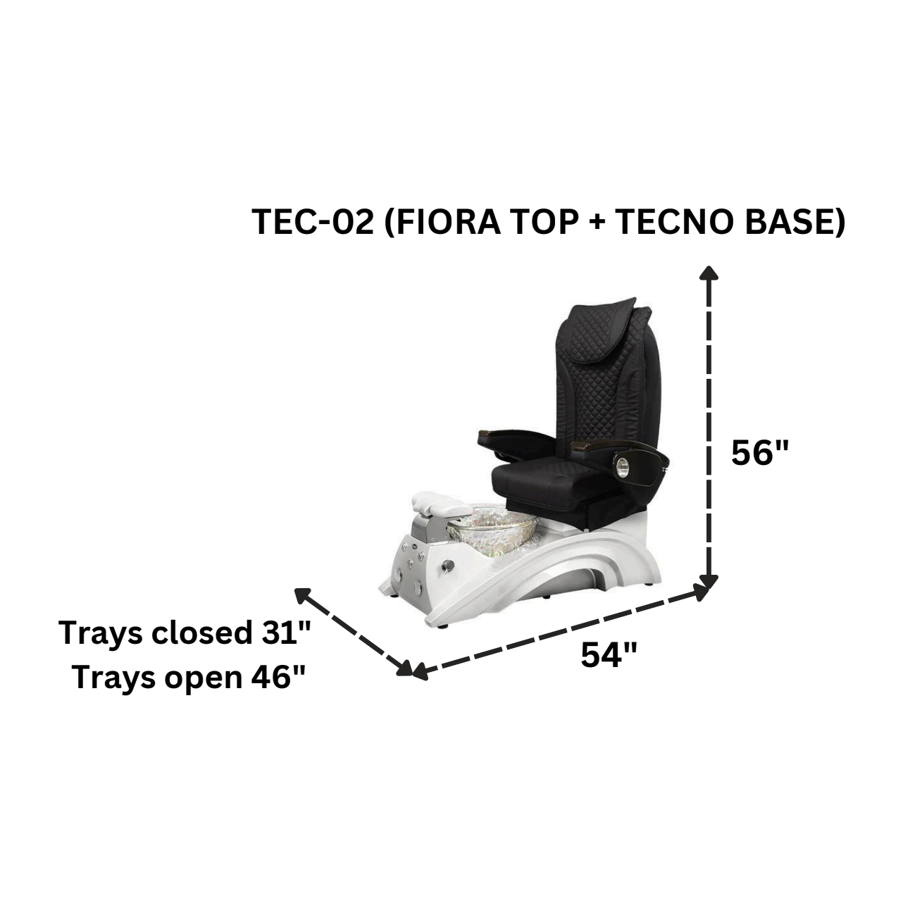 Osaki TEC-02 Pedicure Chair