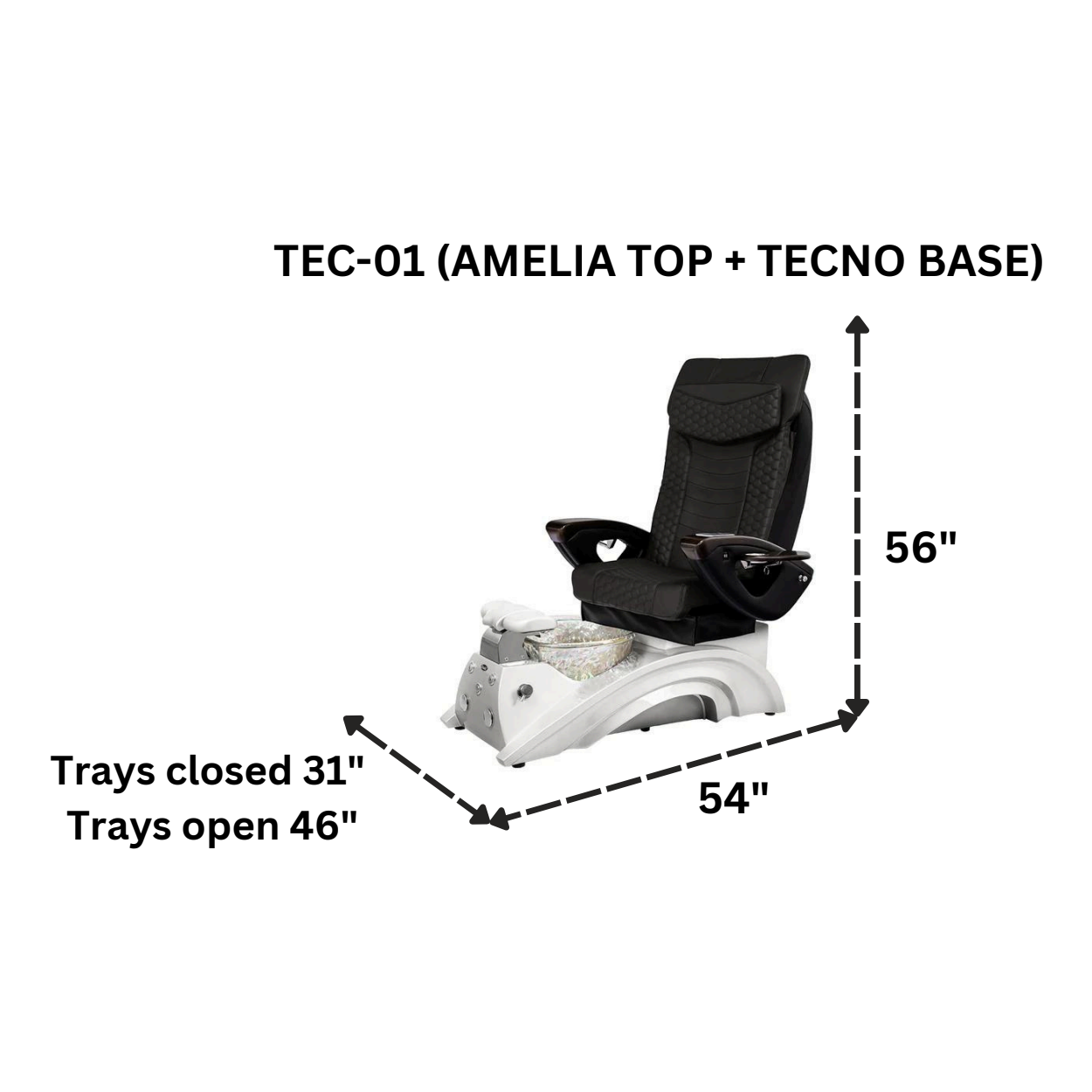 Osaki TEC-01 Pedicure Chair