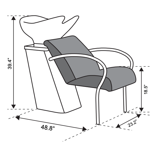 Gulfstream Faenza Hair Wash Station