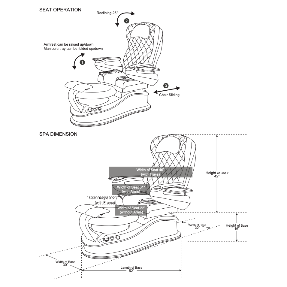 Gulfstream La Mira Pedicure Spa