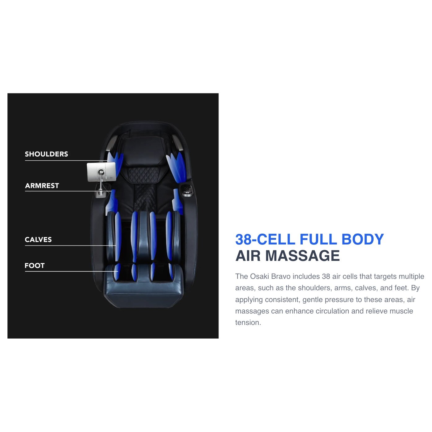 Osaki 4D Bravo Duo Massage Chair