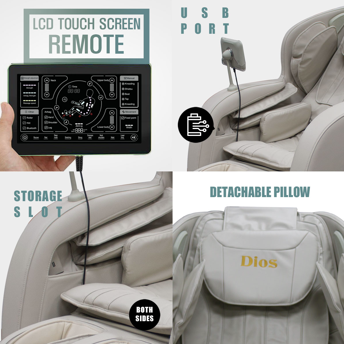 Kahuna Dios-6800 6D Massage Chair