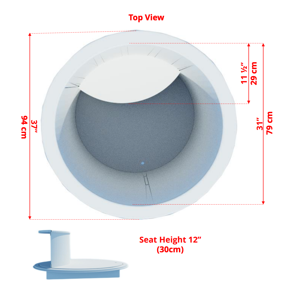 Dundalk Leisurecraft Baltic Plunge Tub