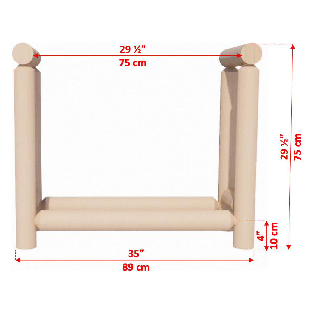 Dundalk Leisurecraft CT Log Firewood Rack