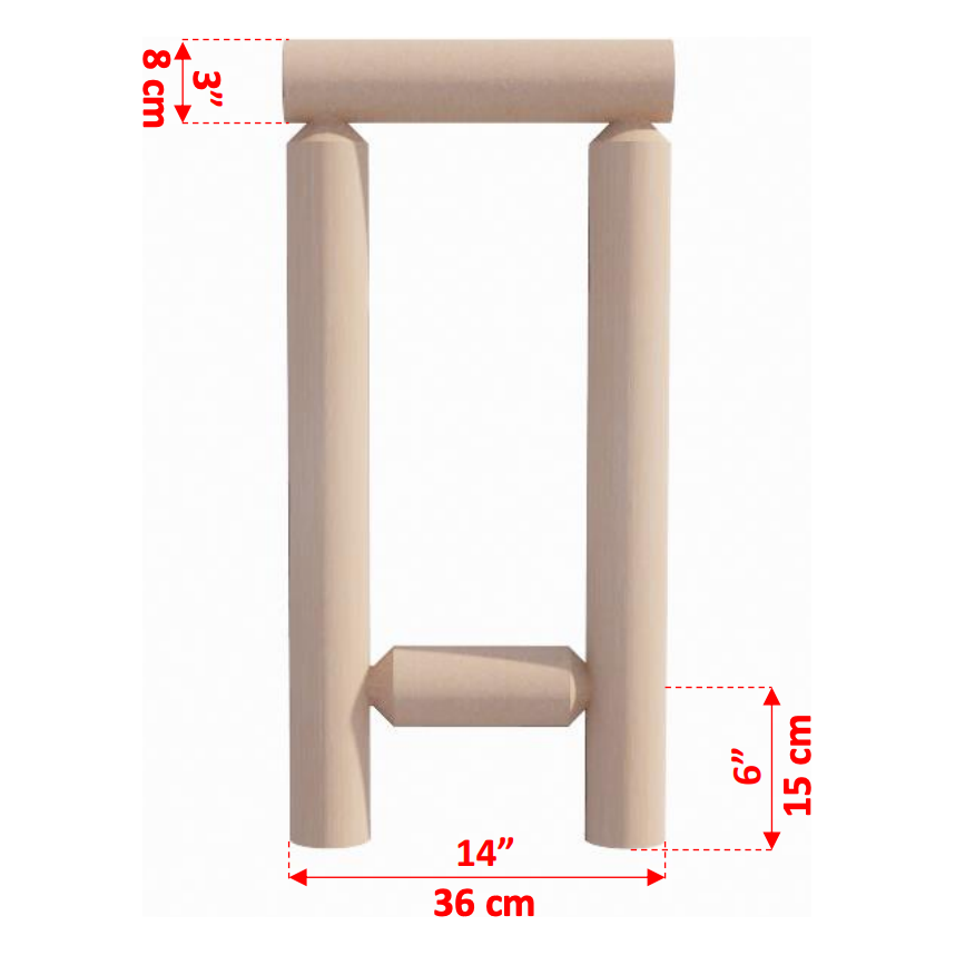 Dundalk Leisurecraft CT Log Firewood Rack