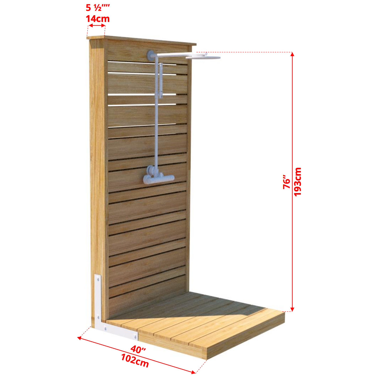 Dundalk Leisurecraft CT Savannah Outdoor Shower