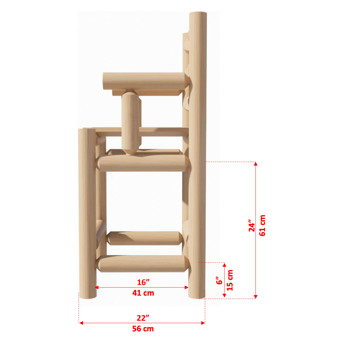 Dundalk Leisurecraft 30" Captains Bar Stool