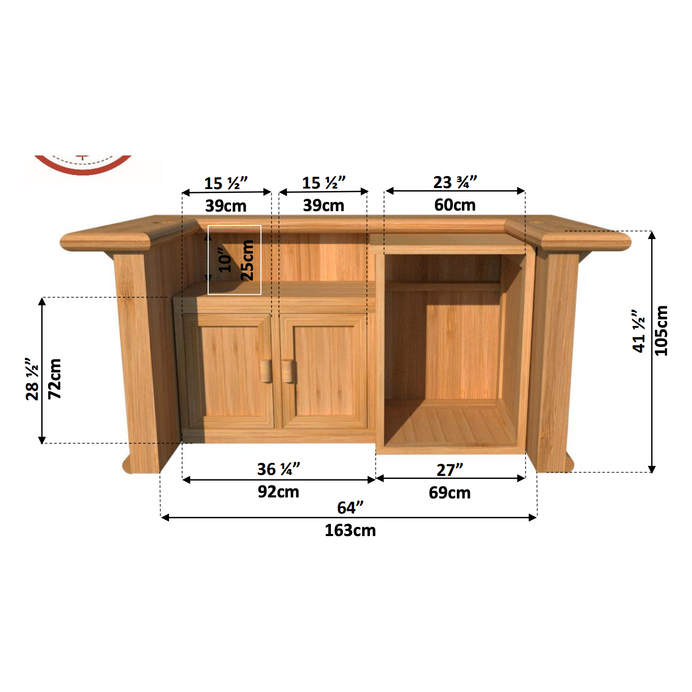 Dundalk Leisurecraft Tropical Paradise Tiki Bar