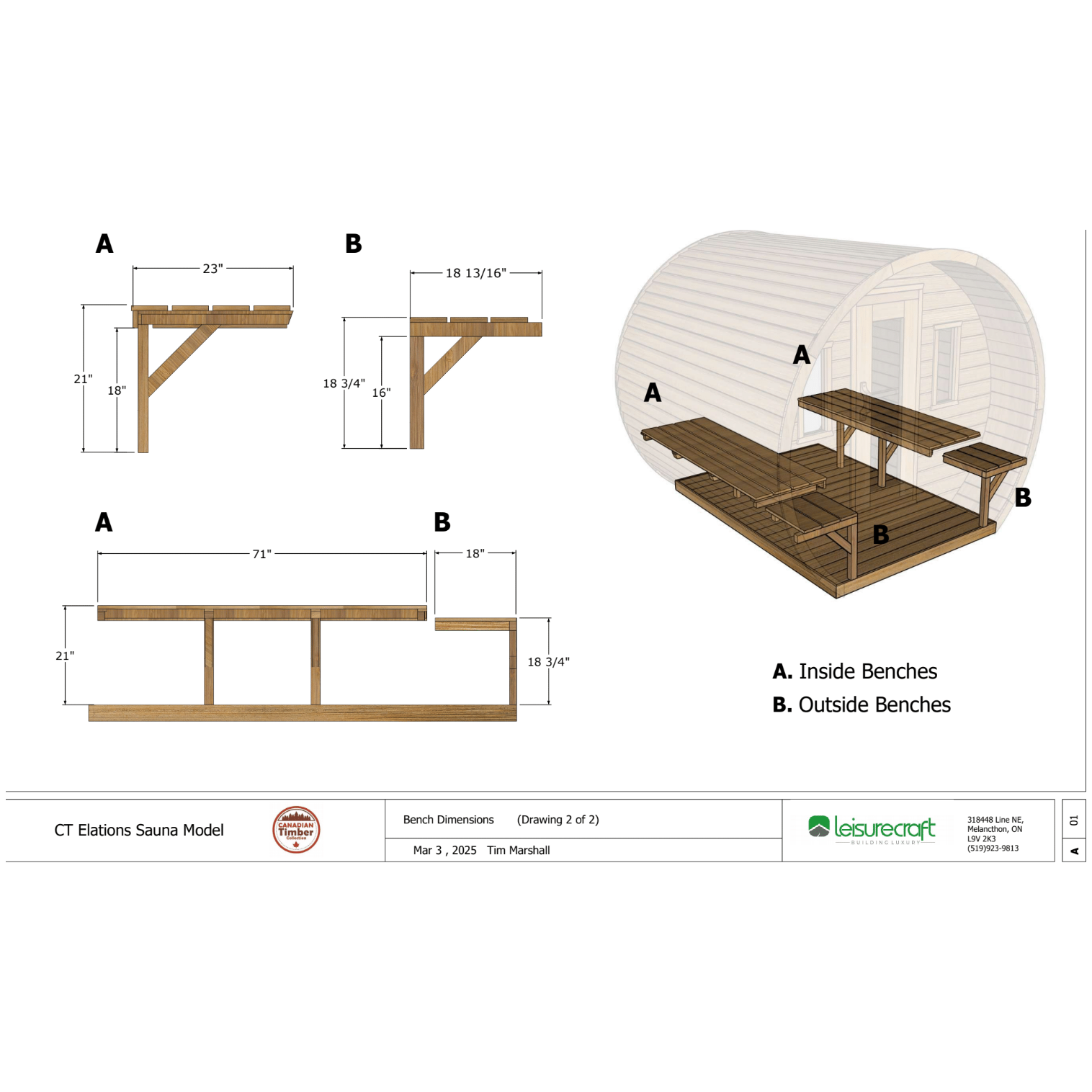 Dundalk Leisurecraft CT Elation Sauna