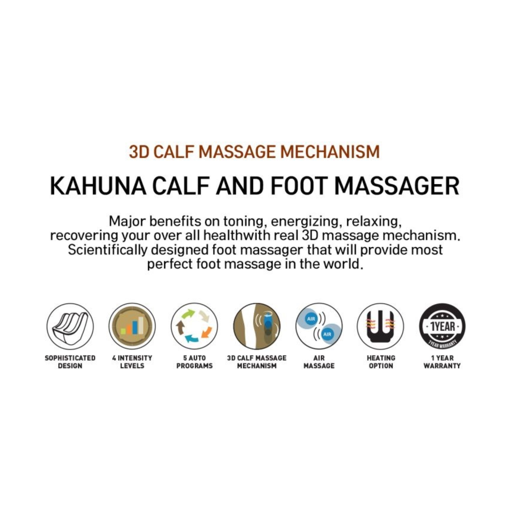 Kahuna Chair Foot Massager