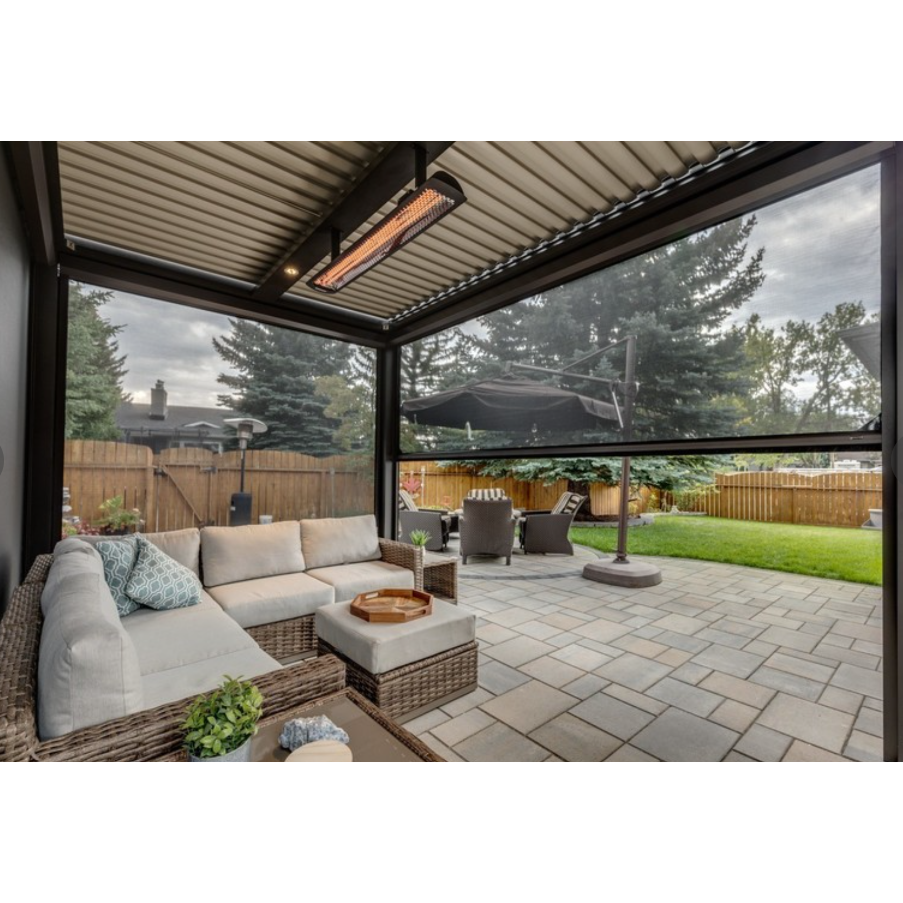 StruXure Pivot 6 Pergola X - Installation Included For Massachusetts & Rhode Island