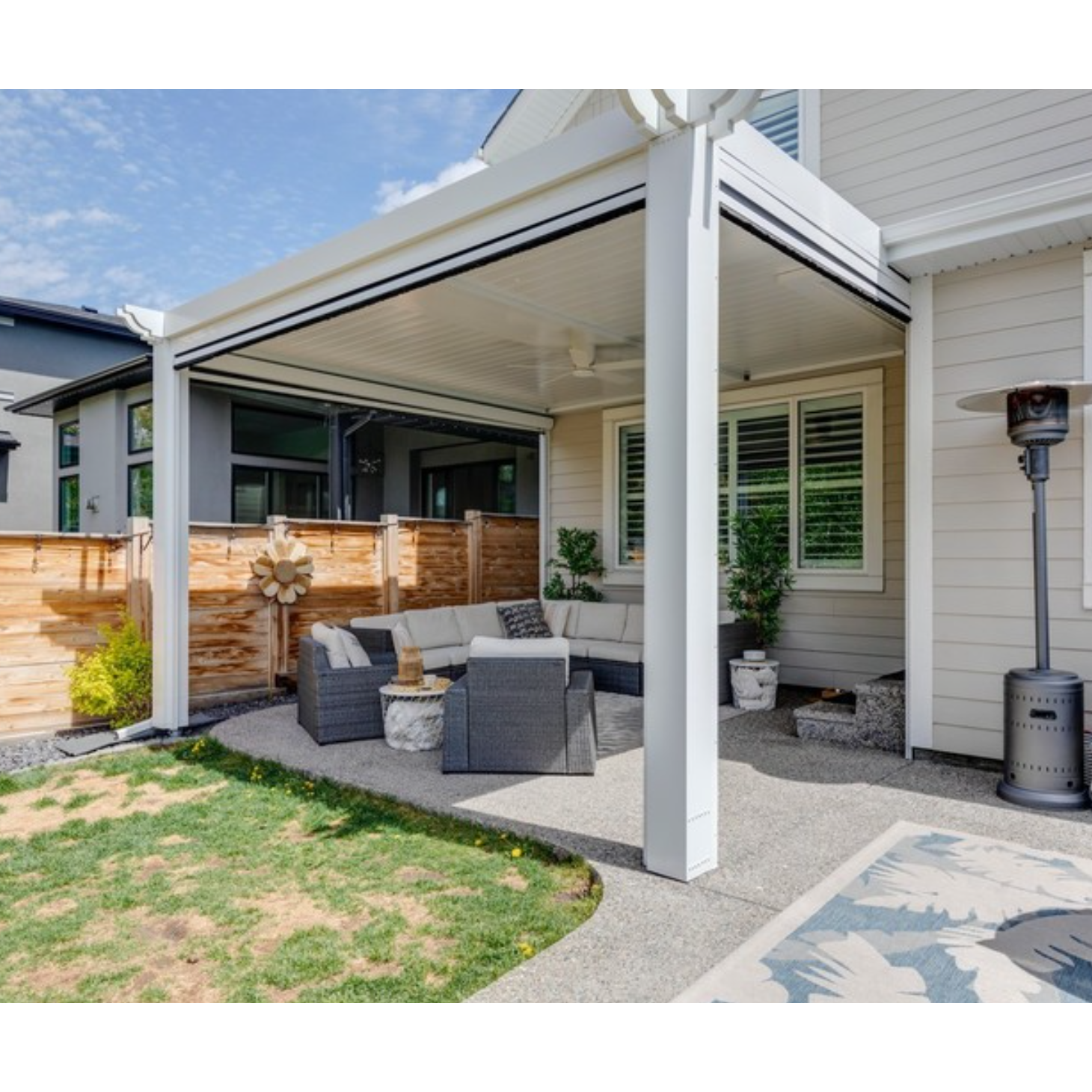 StruXure Pivot 6 Pergola X - Installation Included For Massachusetts & Rhode Island