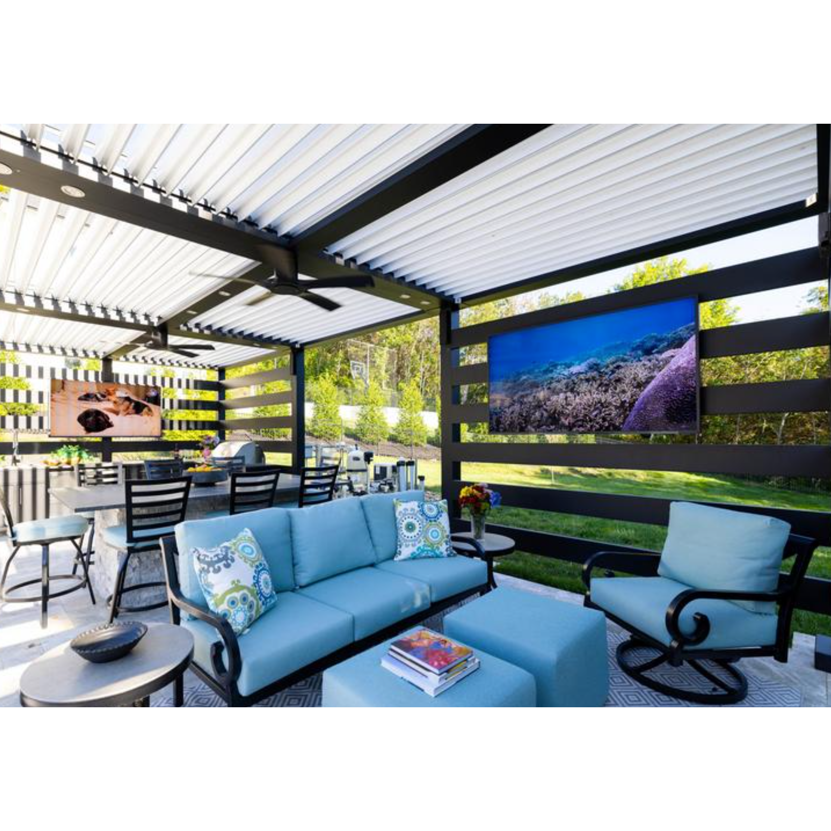 StruXure Pivot 6 Pergola X - Installation Included For Massachusetts & Rhode Island