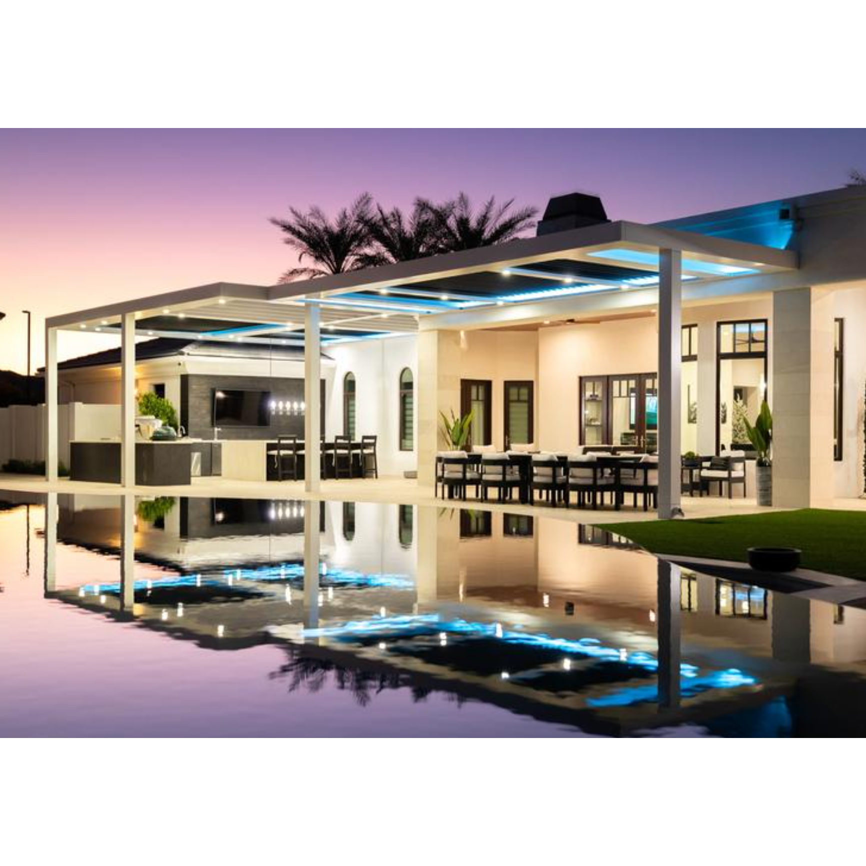 StruXure Pivot 6 Pergola X - Installation Included For Massachusetts & Rhode Island