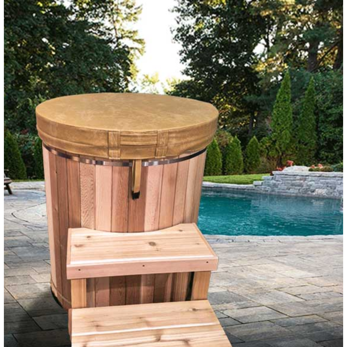 Dundalk Leisurecraft Insulated Vinyl Baltic Plunge Tub Cover