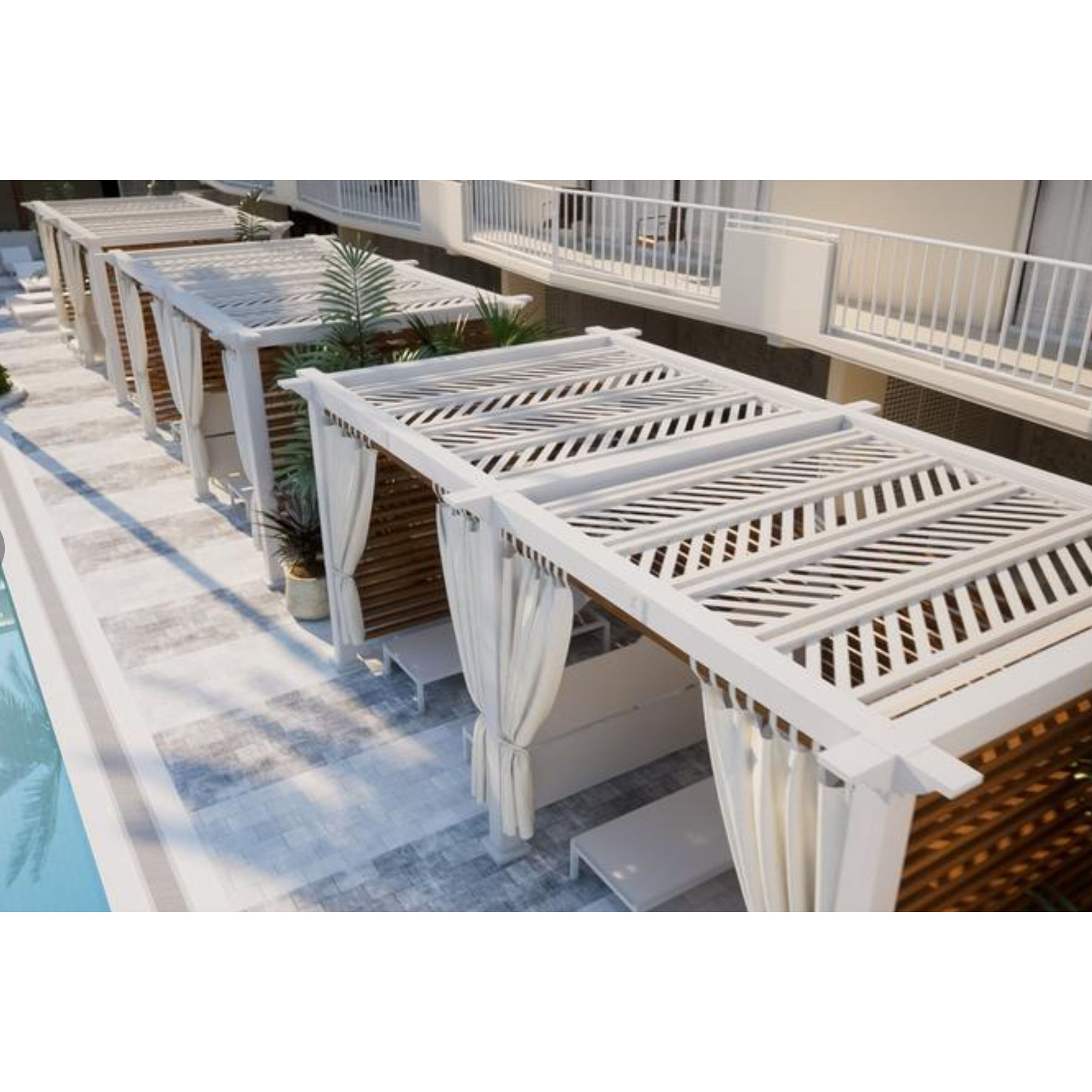 StruXure Cabana X Curtain Rod